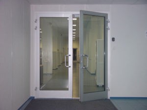 Алюминиевая дверь для больницы